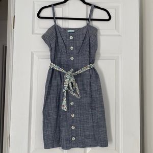 Maurices Chambray and Floral Dress